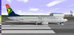 South
                  African Airways Boeing 737-800
